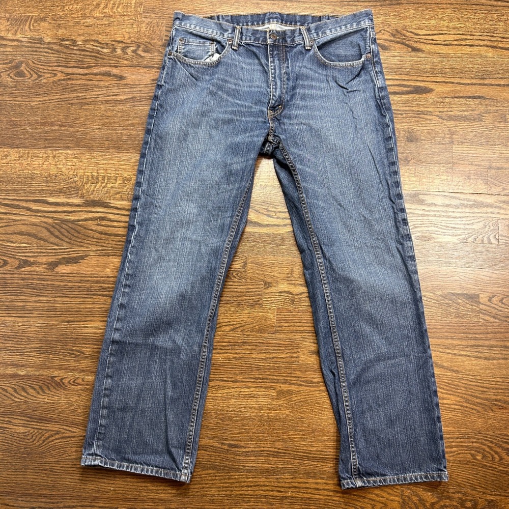 Levis 559 Straight Fit Jeans Mens 38 x 32 Blue Denim Medium Wash 100% Cotton